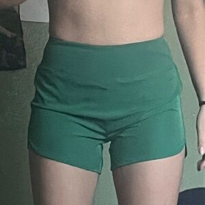 cute green athletic shorts